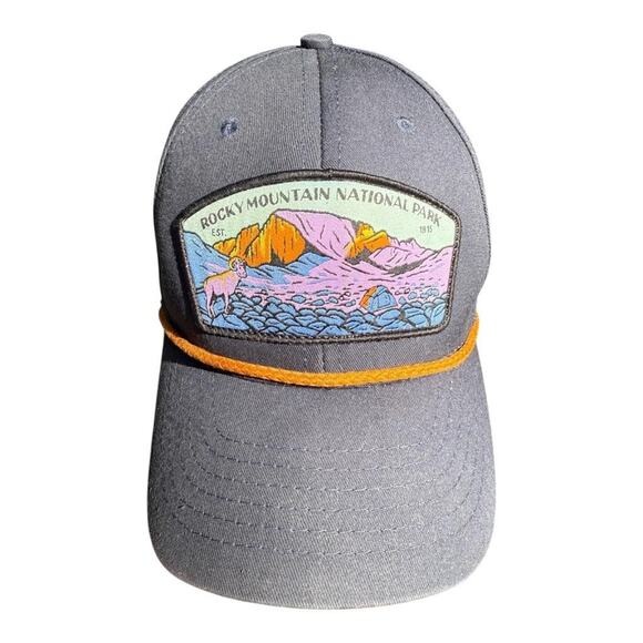 Sendero Accessories - Sendero Rocky Mountain National Park Snapback Hat Curved Bill